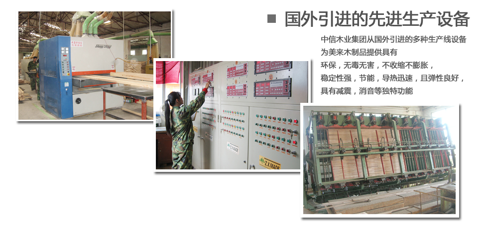 中信美来集团先进的产品生产线 先进的产品生产线